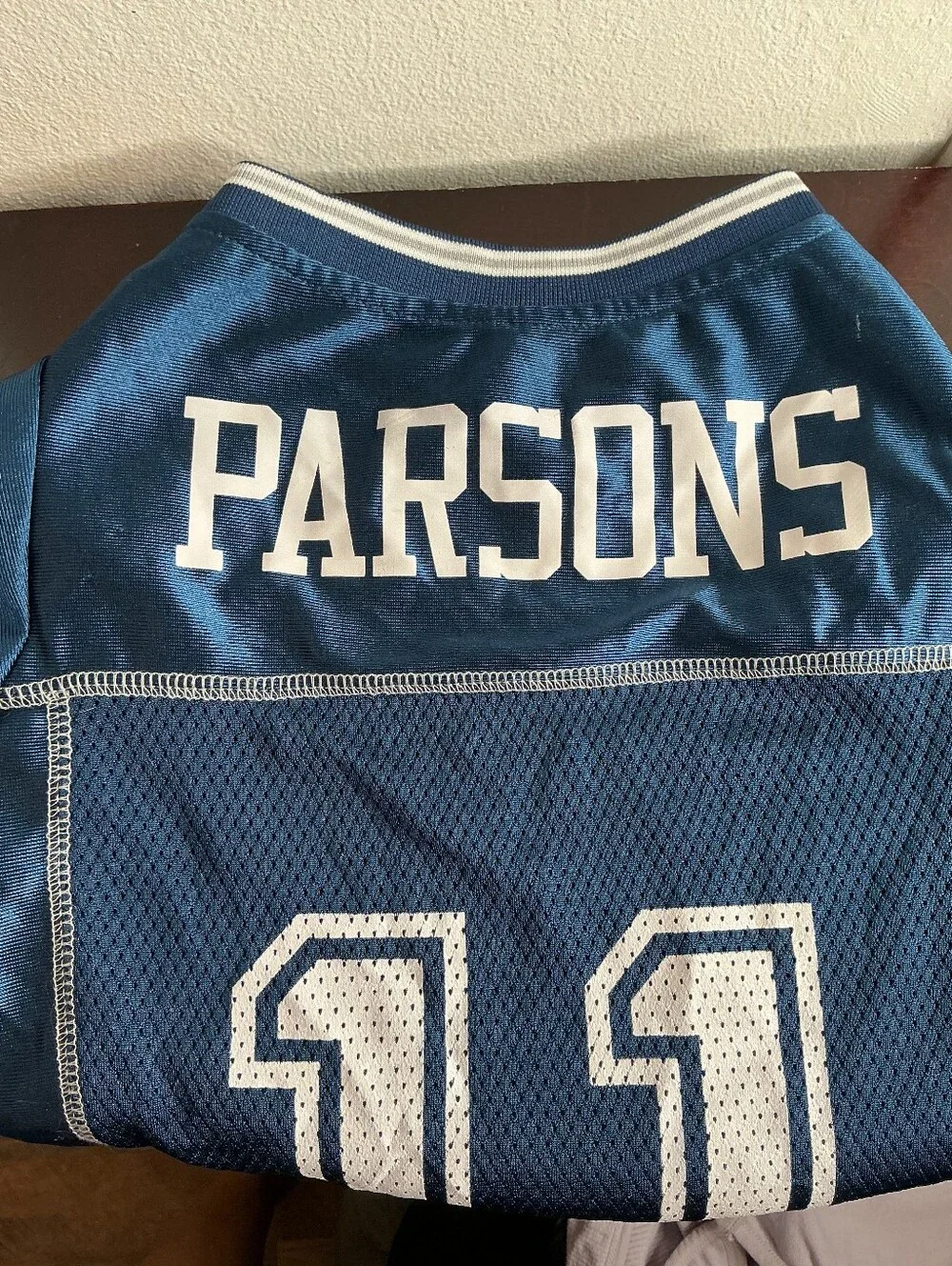 NFL Dallas Navy and White Pet Football Jersey #11
